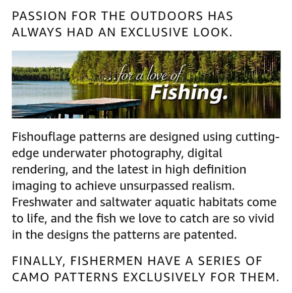 🆕⭐ Fishouflage bass t-shirt - Picture 4 of 6